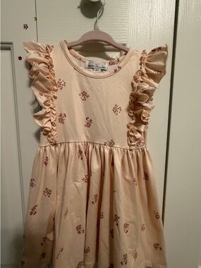 Bailey's Blossoms toddler girl's floral ruffle sleeve dress in size 2T